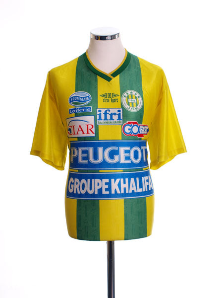 2001-02 JS Kabylie Home Shirt #9 L Football Shirt