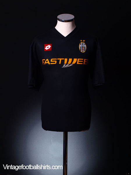 2001-02 Juventus Away Shirt L Football Shirt