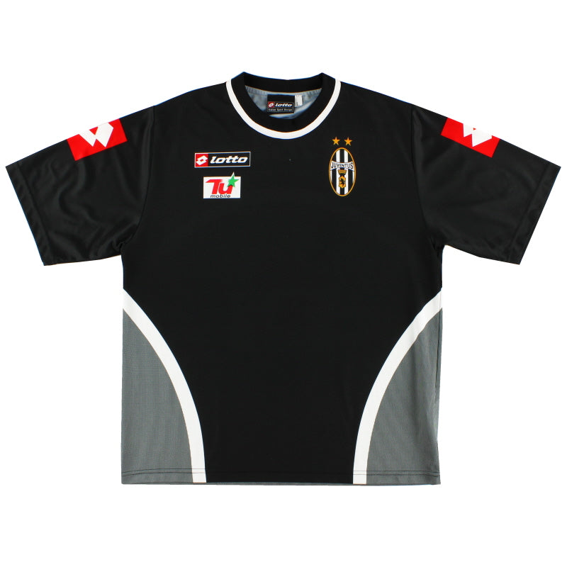 2001-02 Juventus Lotto Training Shirt L Training Shirt