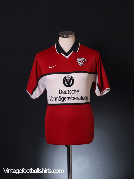 2001-02 Kaiserslautern Home Shirt S Football Shirt
