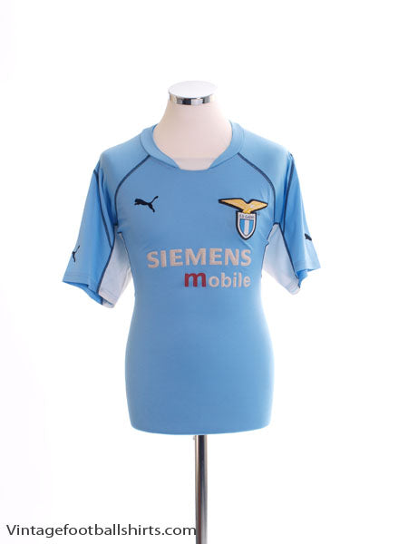 2001-02 Lazio Home Shirt M Football Shirt