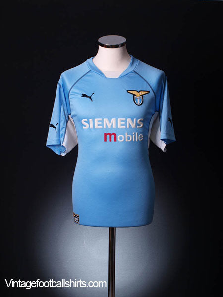 2001-02 Lazio Home Shirt M Football Shirt