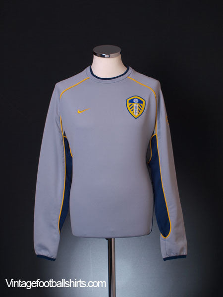 2001-02 Leeds Training Jumper L/S M Sweatshirt