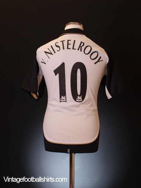 2001-02 Manchester United Centenary Reversible Away Shirt v.Nistelrooy #10 M Football Shirt