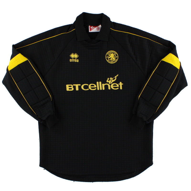 2001-02 Middlesbrough Errea Goalkeeper Shirt XXL Football Shirt