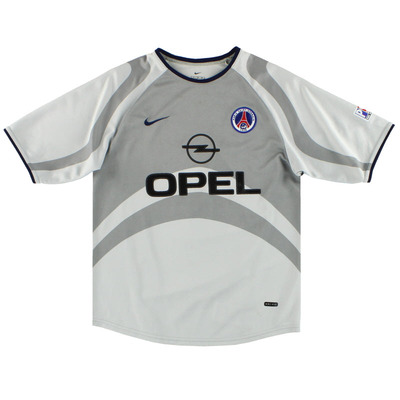 2001-02 Paris Saint-Germain Nike Away Shirt L Football Shirt