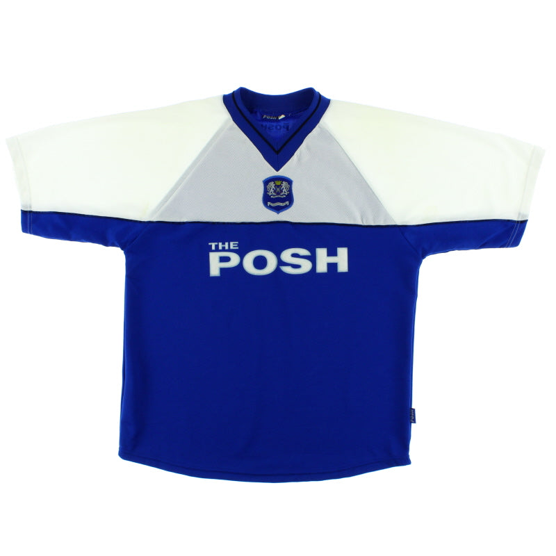 2001-02 Peterborough Home Shirt L Football Shirt