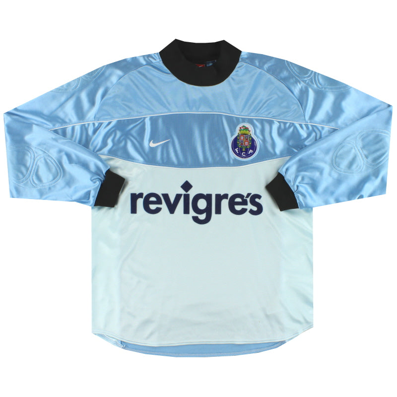 2001-02 Porto Nike Goalkeeper Shirt L Football Shirt