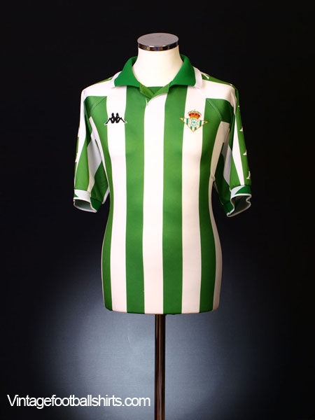 2001-02 Real Betis Home Shirt XL Football Shirt