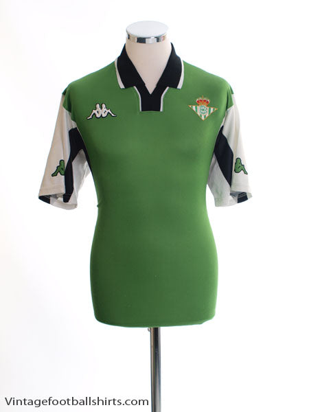 2001-02 Real Betis Training Shirt M Training Shirt
