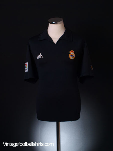 2001-02 Real Madrid Centenary Away Shirt L Football Shirt