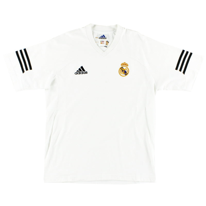 2001-02 Real Madrid Centenary Training Shirt S Training Shirt