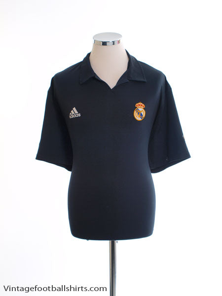 2001-02 Real Madrid Centenary Away Shirt L Football Shirt