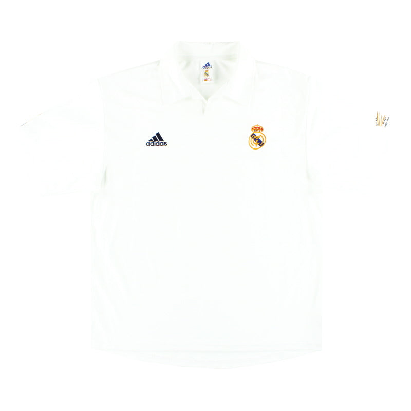 2001-02 Real Madrid Centenary Home Shirt XL Football Shirt