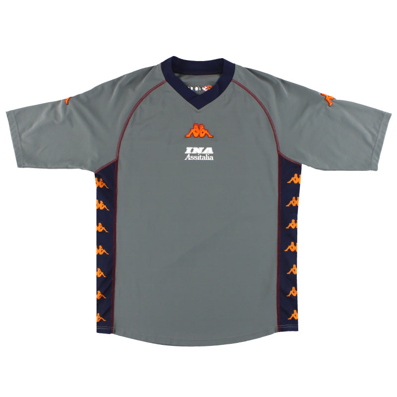 2001-02 Roma Kappa Training Shirt L Training Shirt