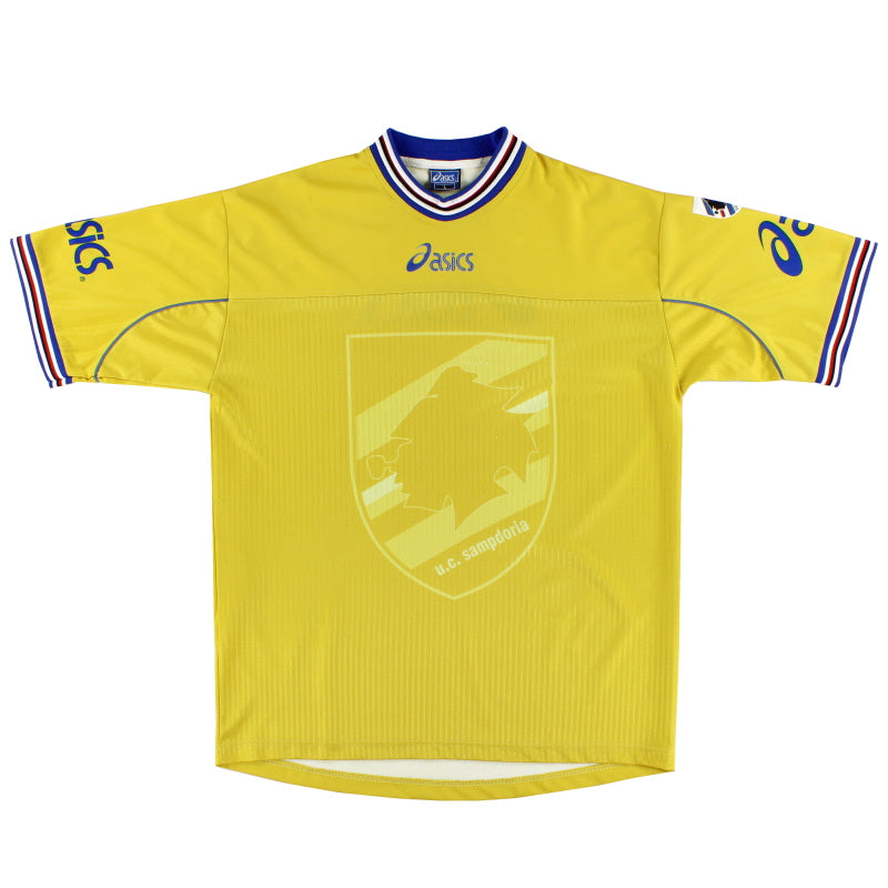 2001-02 Sampdoria Training Shirt L Training Shirt