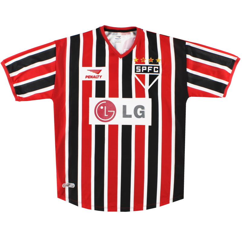 2001-02 Sao Paulo Penalty Away Shirt #8 L Football Shirt