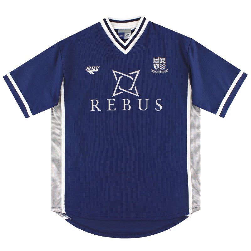 2001-02 Southend United HI-Tec Home Shirt M Football Shirt