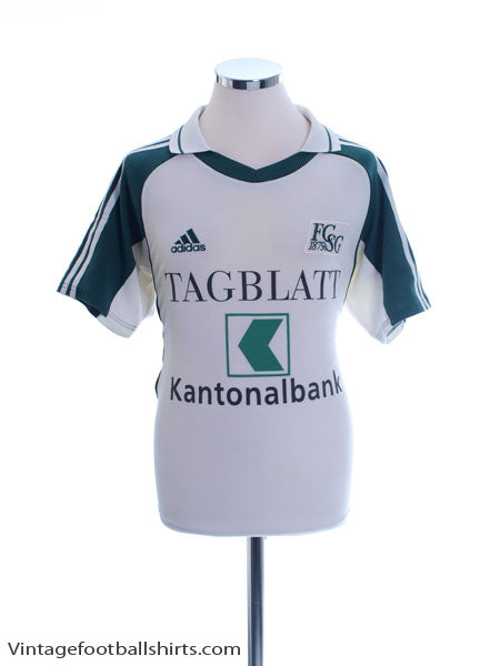 2001-02 St Gallen Home Shirt S Football Shirt