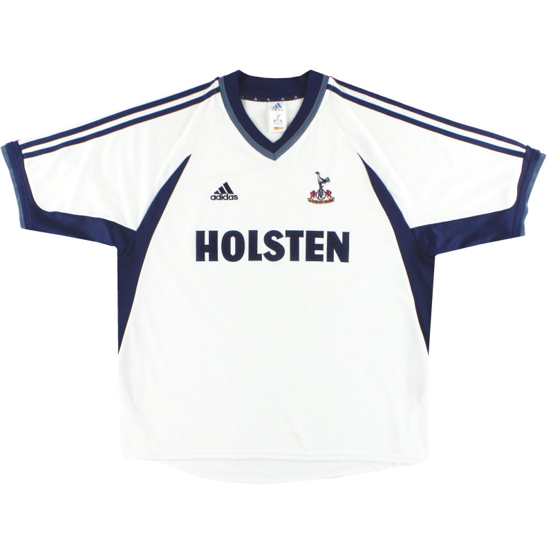 2001-02 Tottenham adidas Home Shirt L Football Shirt