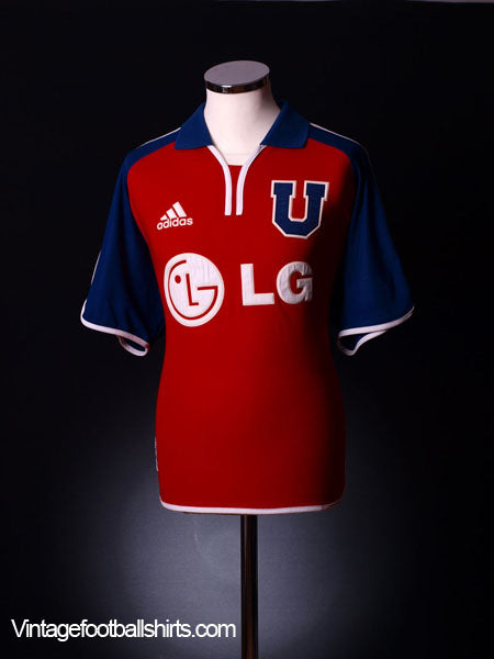 2001-02 Universidad de Chile Away Shirt L Football Shirt
