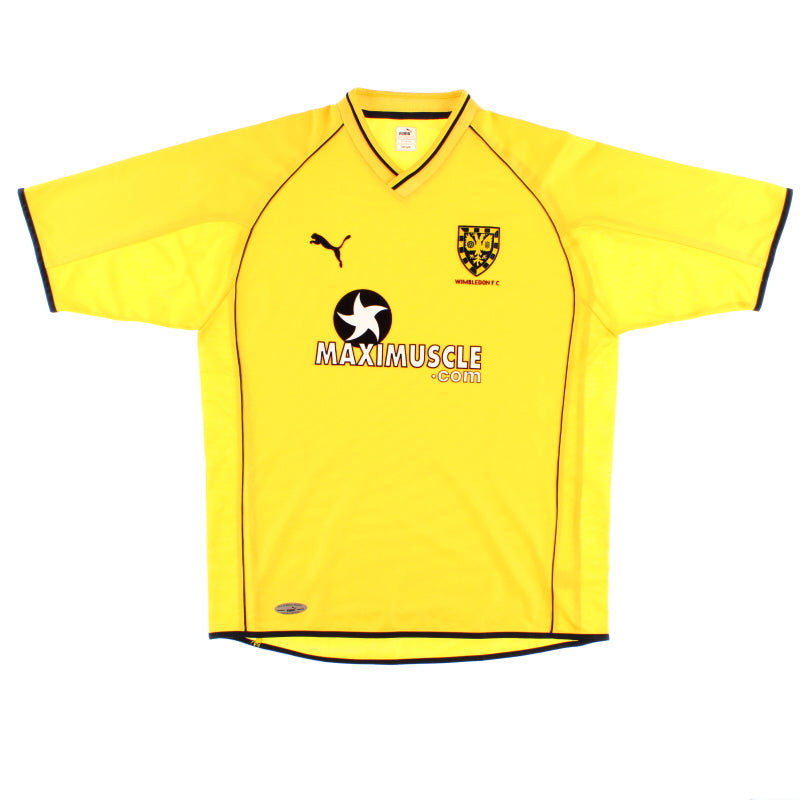 2001-02 Wimbledon Puma Away Shirt *Mint* L Football Shirt