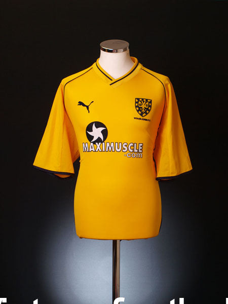 2001-02 Wimbledon Away Shirt L Football Shirt