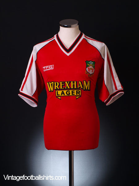 2001-02 Wrexham Home Shirt M Football Shirt