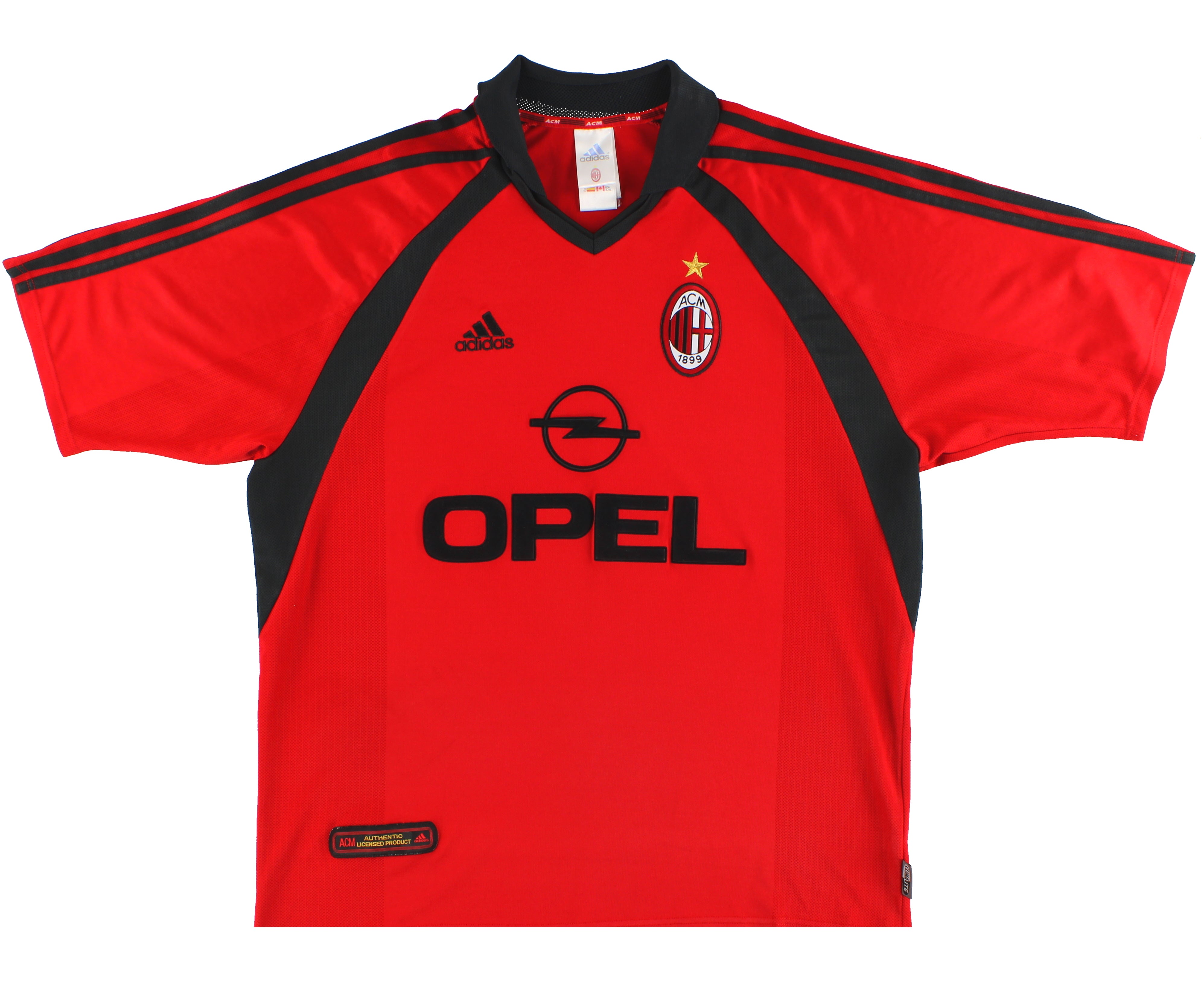 2001-02 AC Milan adidas Third Shirt XL
