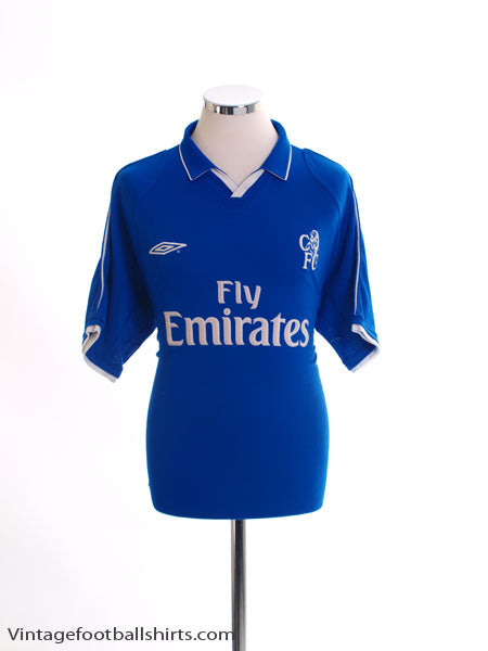 2001-03 Chelsea Home Shirt M Football Shirt