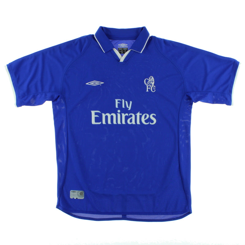 2001-03 Chelsea Home Shirt *Mint* L Football Shirt