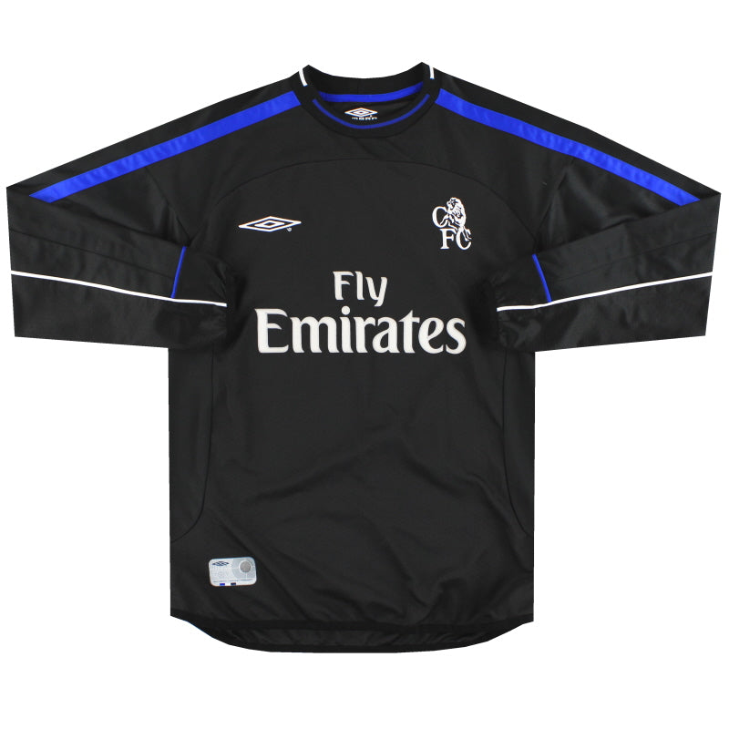 2001-03 Chelsea Umbro Goalkeeper Shirt S Football Shirt