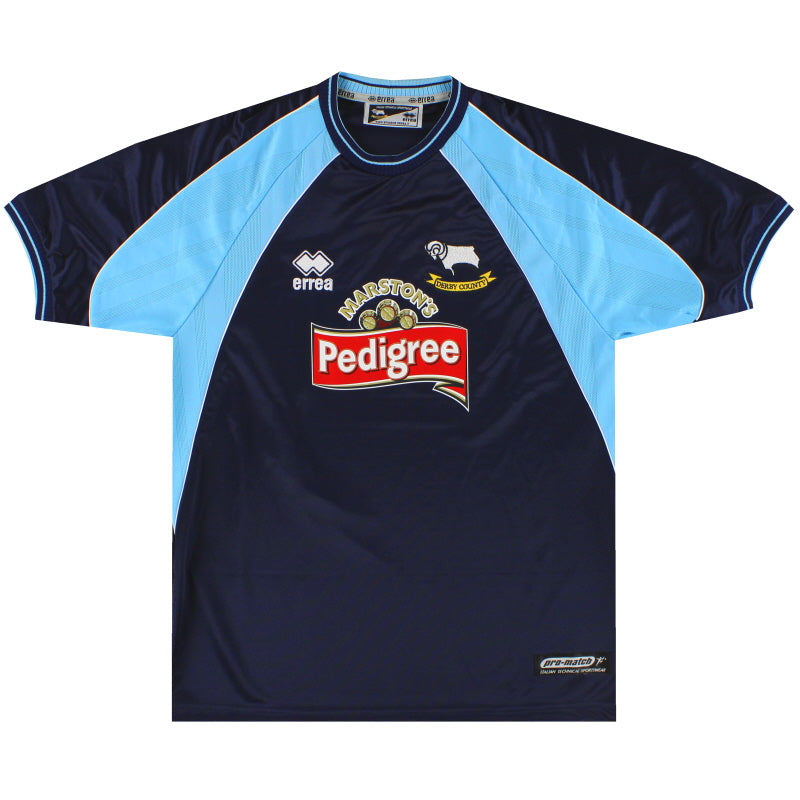 2001-03 Derby County Errea Away Shirt *Mint* L Football Shirt