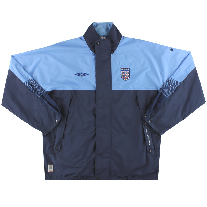 2001-03 England Umbro Premier Pro Training Rain Jacket XL Jacket