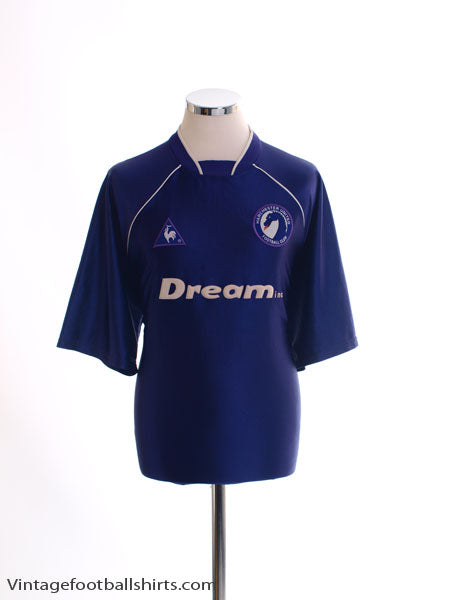 2001-03 Harchester United Home Shirt L Football Shirt