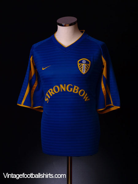 2001-03 Leeds Away Shirt L Football Shirt