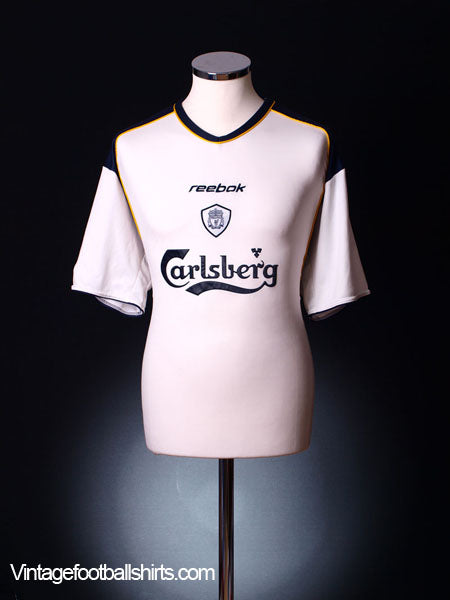 2001-03 Liverpool Away Shirt XL Football Shirt