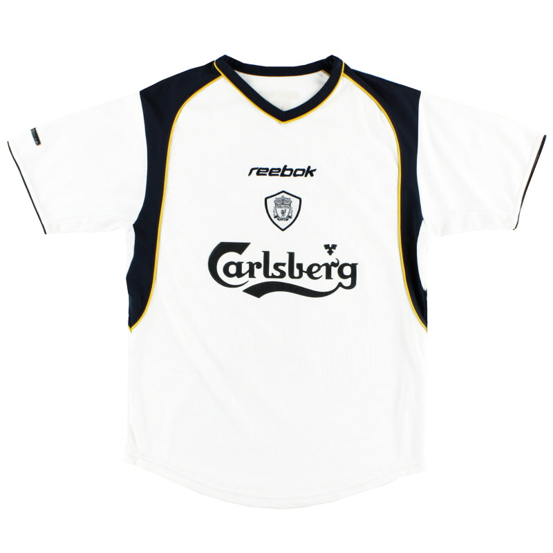 2001-03 Liverpool Reebok Away Shirt S Football Shirt