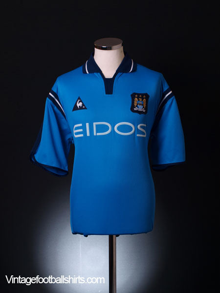 2001-03 Manchester City Home Shirt XL Football Shirt