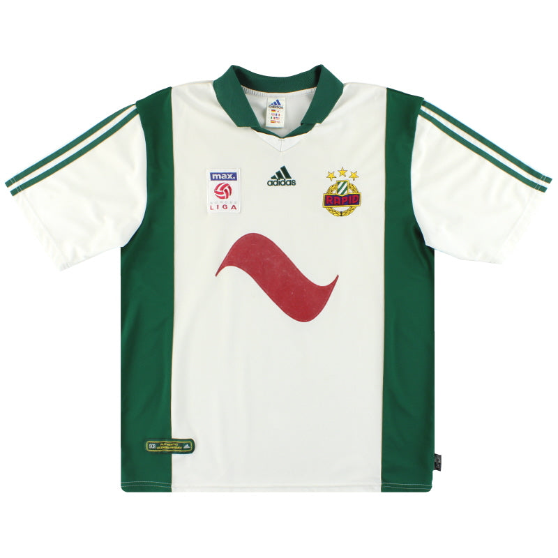 2001-03 Rapid Vienna adidas Home Shirt XL Football Shirt