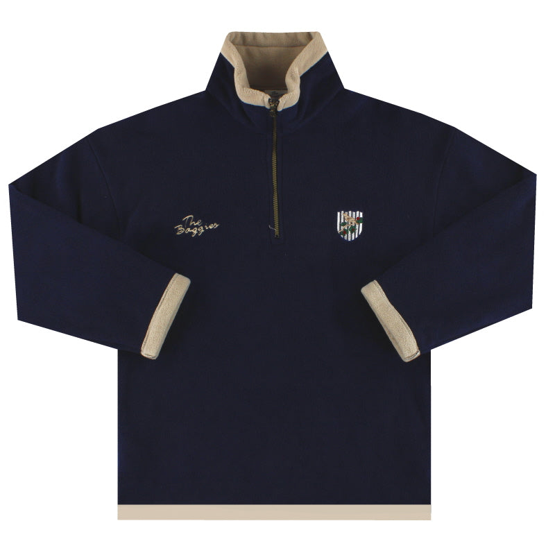2001-03 West Brom 1/4 Zip Fleece S Football Shirt