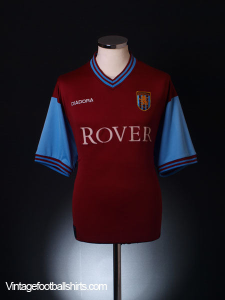 2002-03 Aston Villa Home Shirt XXL Football Shirt