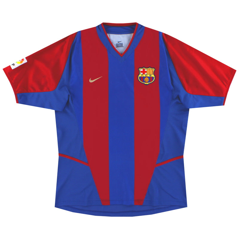 2002-03 Barcelona Nike Home Shirt XL Football Shirt