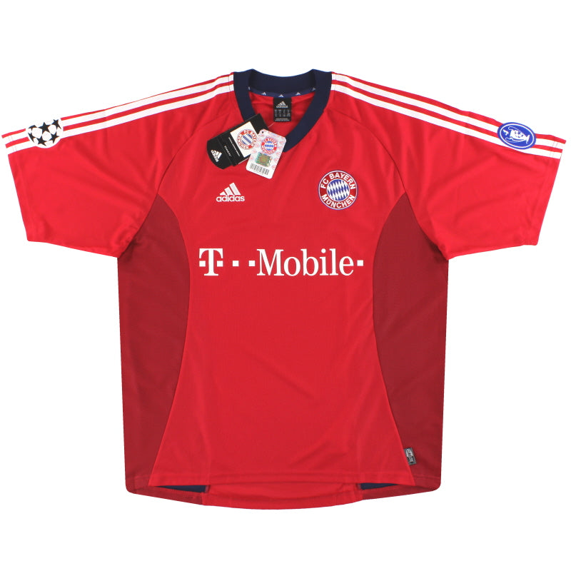 2002-03 Bayern Munich adidas CL Home Shirt *w/tags* XL Football Shirt