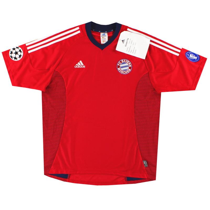 2002-03 Bayern Munich adidas Sample CL Home Shirt *w/tags* L Football Shirt