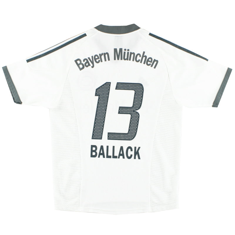 2002-03 Bayern Munich Away Shirt Ballack #13 S Football Shirt