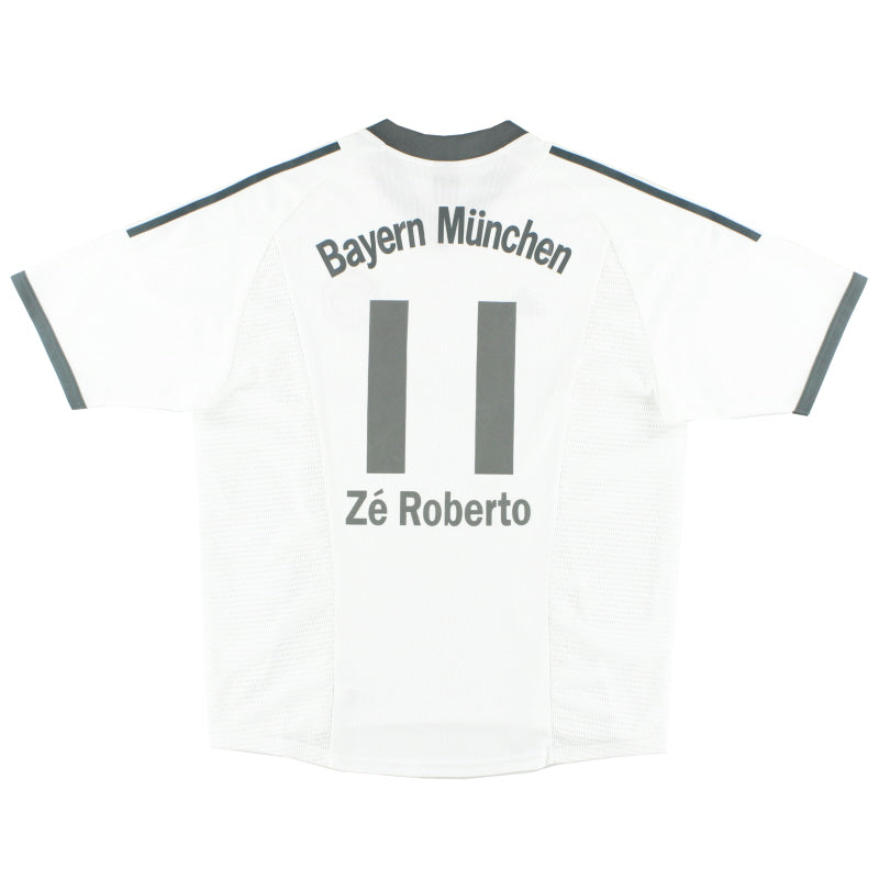 2002-03 Bayern Munich Away Shirt Ze Roberto #11 XL Football Shirt