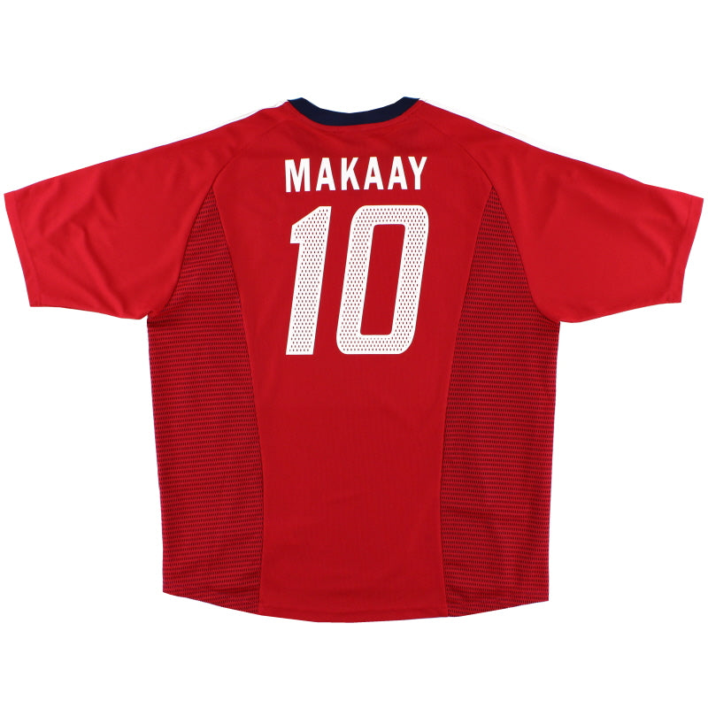 2002-03 Bayern Munich CL Home Shirt Makaay #10 XL Football Shirt