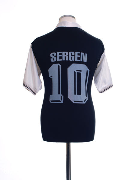 2002-03 Besiktas Centenary Home Shirt Sergen #10 L Football Shirt