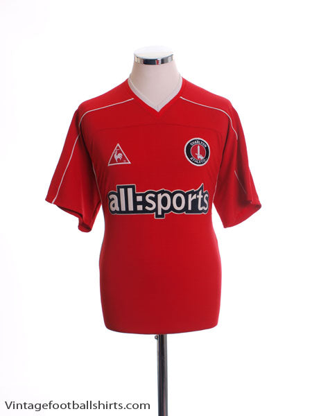 2002-03 Charlton Home Shirt M Football Shirt